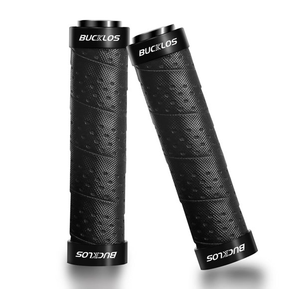 Empuñaduras de manillar de bicicleta BUCKLOS Double Lock MTB BMX Rubber