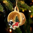 thumbnail image 1 of Clearance! Christmas Pendant Ornaments Personality Ornaments Christmas Ornaments Christmas Tree Ornaments Ornaments Indoor Rear View Pendant Ornaments, 1 of 9