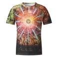 thumbnail image 4 of Mens Street Fashion Casual Interesting Design Printed Round Neck Short Sleeve, 4 of 9