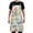 Cartoon Letters, variant on Kitchen Apron with 2 Pockets Adjustable waterproof Cooking Aprons for Women Men Chef Retro Vintage Palm Tree