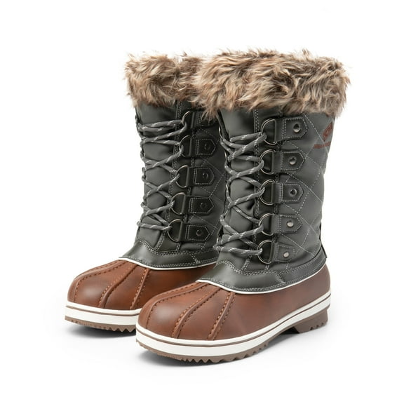 Women's Waterproof Mid-Calf Winter Outdoor Snow Boots