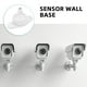 thumbnail image 2 of 10 soportes universales de pared para sensores de alarma infrarrojos. Soporte de pared para detectores de alarma de sistemas de seguridad domésticos. Para uso en interiores., 2 of 7