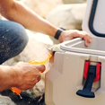 thumbnail image 5 of LIFETIME 65 Quart High Performance Cooler, Khaki, 5 of 5