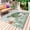 Blue, variant on Ocean Green Turtles Outdoor Rug for Patio/Deck/Porch, Non-Slip Large Area Rug 4 x 6 Ft, Coastal Starfish Summer Nautical Seagrass Indoor Outdoor Rugs Washable Area Rugs, Camping Rug Carpet Runner