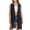 Black, variant on Drovellove Plus Size Women's Sleeveless Cardigan Jacket Lightweight Open Front Vest | Casual Solid Knit Cover Up for Spring Summer Layering, Office, Date Night, or Weekend Brunch