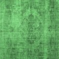 thumbnail image 1 of Ahgly Company Indoor Square Persian Emerald Green Bohemian Area Rugs, 7' Square, 1 of 4