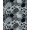 Dark Grey Black, Pattern 4, variant on ODIKA 9'x12' Washable Area Rug Adult Crisp Cave Printed Rectangular Abstract Grey for Master Suite, California King, Under Bed, Non-Shedding, Easy Care