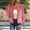 Pink, variant on Drovellove Women's Bomber Jacket Lightweight Zip Up Coat Casual Floral Print Windbreaker for Spring Outings, Weekend Getaways, or Everyday City Style