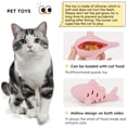 thumbnail image 5 of Cat Fish Toy, Interactive Cat ToysforIndoor Cats, 8X3inSilicone, Chew Toy, Slow Feeder, Cat Treat, Soft Play, Kitten, Pet Feeder, 5 of 6