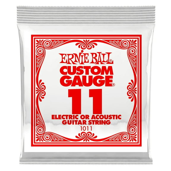 Ernie Ball 1011 Single Plain Guitar String (.011)