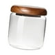 thumbnail image 1 of Tarro de cristal con tapa hermética para especias, reutilizable, para cocina, miel tapa a presión 380ml, 1 of 9