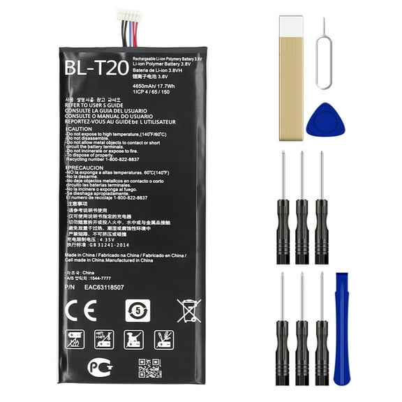 Replacement Battery BL-T20 For LG G Pad 3 III 8.0 FHD V522 Tool