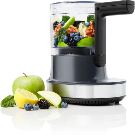 

Lightweight  Electric Food Processor Stainless Steel 4 Cups Grey