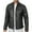 Black, variant on Fashion Winter Jacket Men'S New Leather Jacket Stand Collar Punk Motorcycle Leather Jacket Jacket Brown