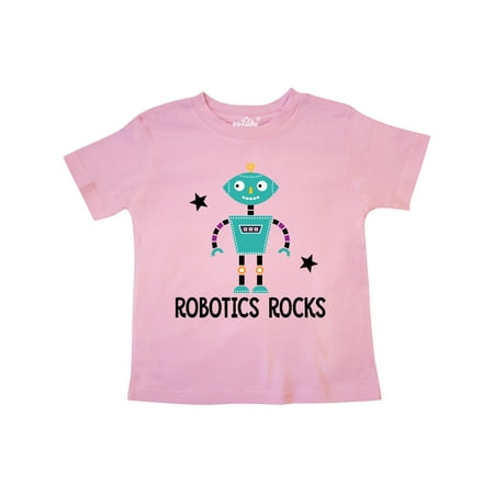 

Inktastic Robotics Rocks Funny Robot Gift Toddler Boy or Toddler Girl T-Shirt