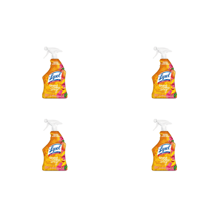 Lysol Mango & Hibiscus 4 pack bottles (22floz  x  4 )