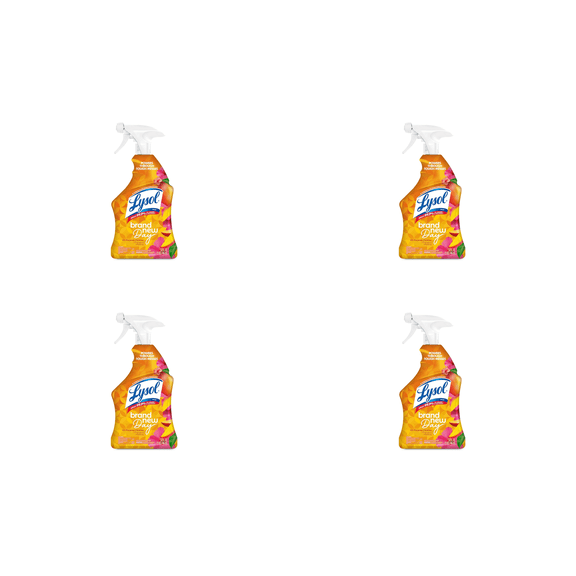 Lysol Mango & Hibiscus 4 pack bottles (22floz  x  4 )