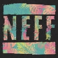 thumbnail image 2 of Men's NEFF Retro Tropical Logo  Graphic Tee Black 2X Large, 2 of 5