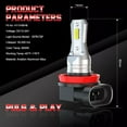 thumbnail image 2 of For Honda Civic 2016 2017 2018 2019 LED Headlight High Low Beam Fog Light Bulbs Kit 6000K White 6x, 2 of 9