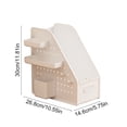 thumbnail image 3 of Desk Pegboard Storage Basket Set - Multi-Compartment Organizer for Dorm & Office, Document & Stationery Basket, Book & School Supplies Storage, 3 of 6