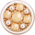 thumbnail image 1 of YISITIAN 10 Pcs Boutons Perle Dorée pour Couture 1 Pouces CJ919-3242, 1 of 3