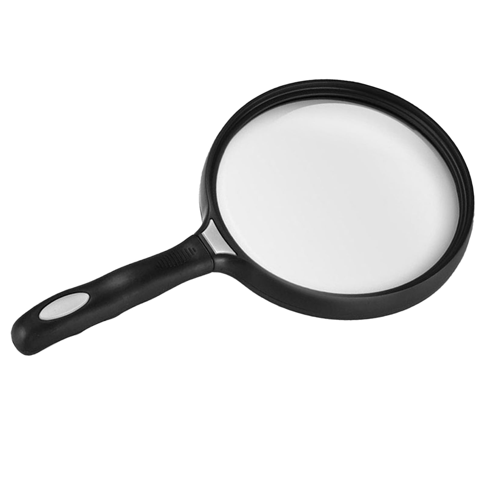 2.5X Handheld Magnifier Extra Large Magnifying Glass Reading Loupe Round Lens 
