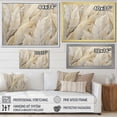 thumbnail image 4 of Designart "Ethereal Feathered Plumes IV" Feathers Floater Framed Canvas Art Print, 4 of 5