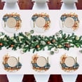 thumbnail image 7 of Ryvnso Autumn Truck with Pumpkins Round Plate Mats Dining Table Placemat Set of 4 for Holiday Decoration, 7 of 7