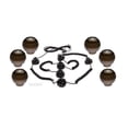 thumbnail image 3 of Camco 42761 RV Awning Globe Lights - 6 Bronze Globes on Black Wire, 3 of 17