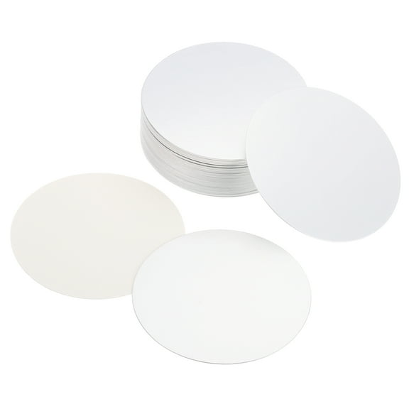 Uxcell 80mm Resistant Tamper Aluminum Foil Cap Liner Induction Heat Sealing for PET Bottle 100 Pack