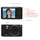 thumbnail image 4 of Cámara Digital de 5K para Fotografía, 32 GB de Almacenamiento Wifi Comparto Instantáno Cáras Vlogging 2.8 "16x Zoom 72MP Camara Vlog Travel Camara Conf Focus Auto Focus, 4 of 7