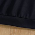 thumbnail image 6 of Girls 2 Piece Outfit Set, Navy Blue Long Sleeve Top with White Flared Skirt, Lace Trim, Elastic Waist, Machine Washable Polyester, Sizes 4-9 Years,Size 7-8 T, 6 of 9