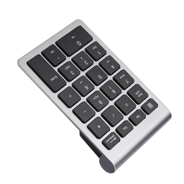 Numpad, Numeric Keypad Laptop Accessories Number Pad with Up to 3 Million Keystrokes and 80 Hours of Use for Users Who Require Flexibility and Adaptability