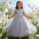 thumbnail image 2 of Vestido de Encaje Blanco de Manga Larga Cuadrado Cuello Girado Abajo Arco Falso Dos Piezas Vestido de Baile de Estudiantes Británicos para Niños Grandes 5-16 Años de Edad, 2 of 7