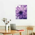 thumbnail image 2 of ERAPDAUR  Modern Canvas Wall Art Home Decor Wall Art Painting Purple Flowers Art Wood Inside Ready to Hang  16x20 in, 2 of 5