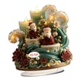 thumbnail image 1 of Adorno navideño bidimensional de la peste, ideal para regalar o como manualidad coleccionable para la mesa de la oficina. 181 cm de ancho, 1 of 9
