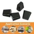 thumbnail image 5 of WEUVEB 4Pcs Universal Fit Rubber Feet Sink Rack Protectors for Kitchen Use, 5 of 9