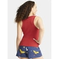 thumbnail image 4 of Supergirl and Wonder Woman Women's Graphic Tank Top, 2-Pack, Sizes XXS-XXL, 4 of 7