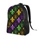 thumbnail image 2 of Fotbe Mardi Gras1 Mochila de Viaje para Laptop, Mochila Ejecutiva Delgada y Resistente 15.6", 2 of 8