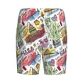 thumbnail image 7 of Daiia America Landmarks1 Mens Woven Stretch Pajama Short,Short Pajama Pants-3X-Large, 7 of 7
