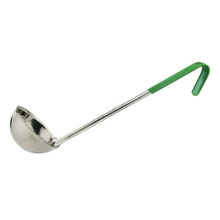 

Prime One Piece Ladle Stainless Steel Color Handles 6 oz 3 packs
