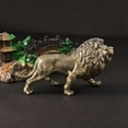 thumbnail image 6 of Brass Figurines Lions Statues Shelf Decors Accent Lions Decorative Objects Tabletop Centerpieces for Home Decors, 6 of 8