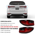 thumbnail image 2 of Dasbecan Pair Left & Right Outer Side LED Tail Light Assembly For MAZDA CX-90 2024-2025 # KMV7-51-160 KMV7-51160 KMV7-51-150 KMV7-51150, 2 of 11