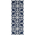 thumbnail image 5 of SAFAVIEH Chatham CHT729C Handmade Dark Blue / Ivory Rug, 5 of 10