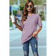 thumbnail image 4 of Camiseta Básica de Corta con Cuello en V, Color Raíz de , XXL, 4 of 5
