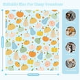 thumbnail image 3 of Fall Throw Blanket Pumpkin Fleece Flannel Blanket Thanksgiving Gifts Soft Cozy Plush Blankets for Couch Bed Sofa Fall Decor 60"X50", 3 of 7