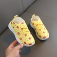 thumbnail image 5 of Gubotare Girls Shoes Toddler Boys Girls Sneakers Kids Lightweight Tennis Shoes Breathable (Yellow,Toddler 7), 5 of 5