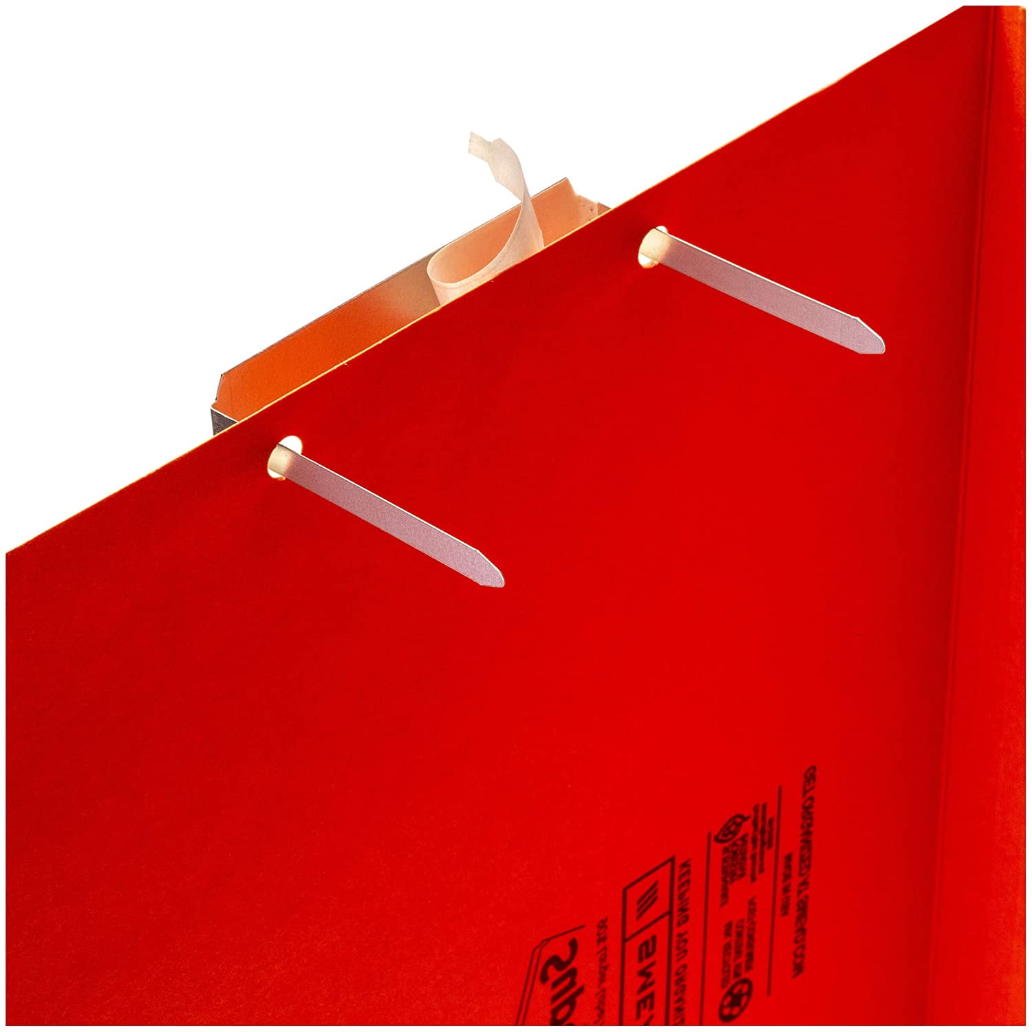 Details about   Officemate Self Adhesive Prong Paper Fasteners 2 inch 2.75 Matte Steel Finish 