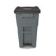 thumbnail image 2 of Contenedor Brute Step On Rollout Rubbermaid 50 Gal, Gris Rubbermaid 1971956, 2 of 2