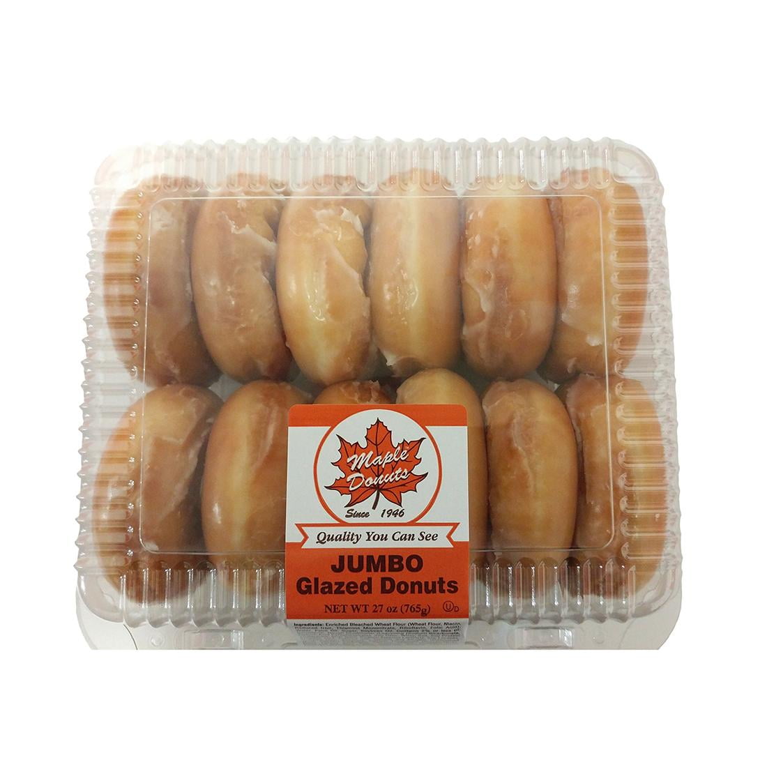 Maple Donuts Jumbo Glazed Donuts, 12 ct.